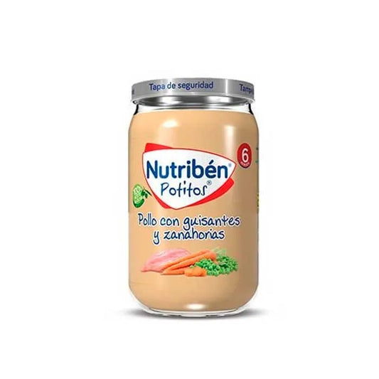 NUTRIBEN Hähnchen mit Erbsen und Karotten 235g Kosmetik