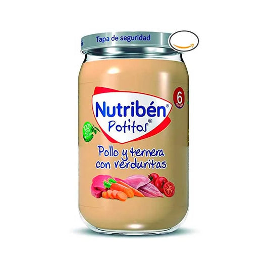 NUTRIBEN Huhn Rindfleisch und Gemüse 235 g Kosmetikprodukt