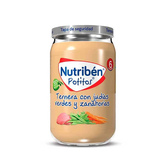 NUTRIBEN Rindfleisch mit grünen Bohnen und Karotten 235 g Kosmetik