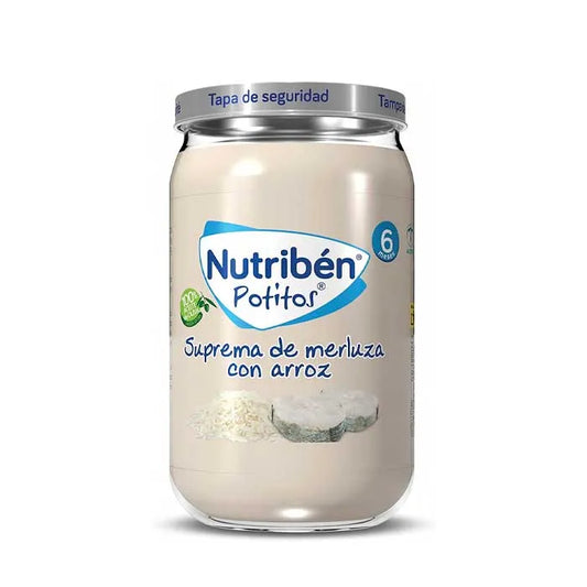 NUTRIBEN Potito Seehecht Erbsen Karotten Babybrei 235g Kosmetik