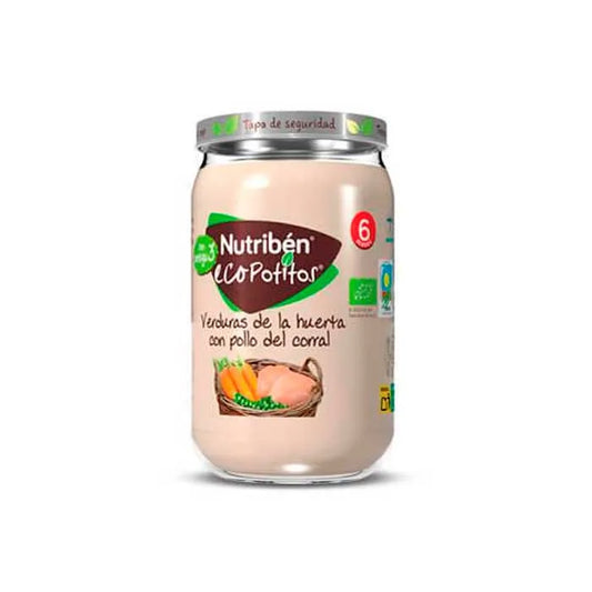 NUTRIBEN Ecopotito Gemüse und Huhn 235 g Kosmetik