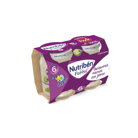 NUTRIBEN Potito Cena Bipack Erbsen mit Schinken 2 x 190 g Kosmetik