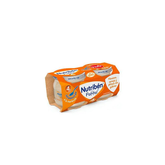 NUTRIBEN Potito Bipack Apfel, Orange, Banane und Keks 2 x 120 g Kosmetik