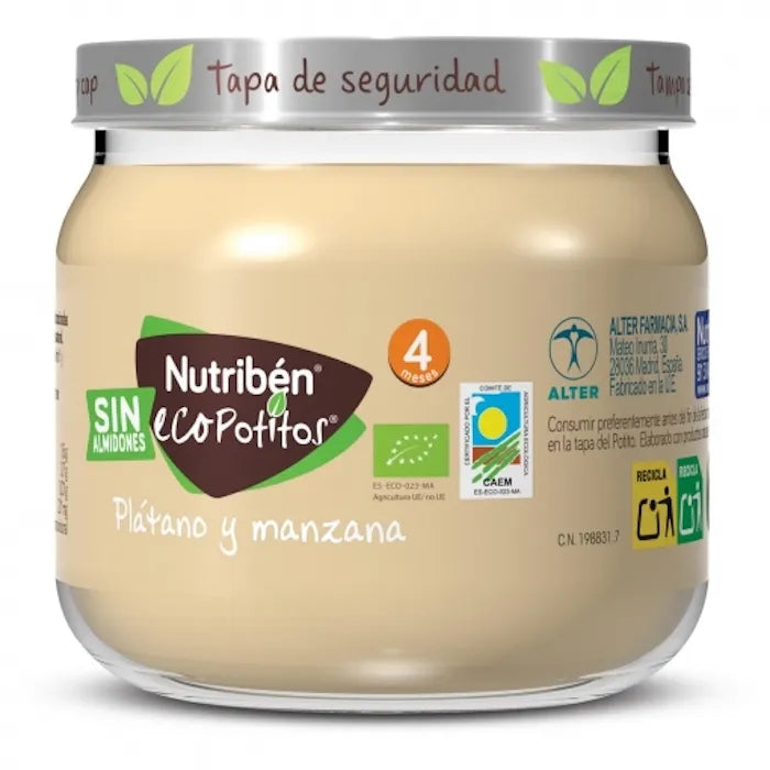 NUTRIBEN NUTRIBEN Ecopotito Banane Apfel 120 g Kosmetikprodukt