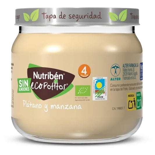 NUTRIBEN Ecopotito Banane Apfel 120 g Kosmetikprodukt