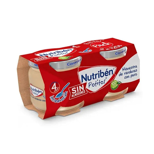 NUTRIBEN Bipack Einführung Gemüse mit Pute 120 g Kosmetik
