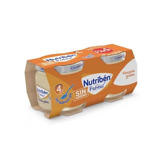 NUTRIBEN Goldener Apfel Potito 2 x 120 g Kosmetikpflege
