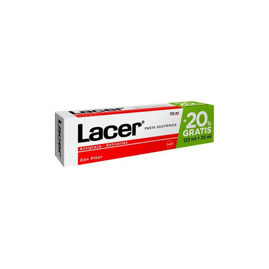 Lacer Pasta Dental 125 25 ml Gratis