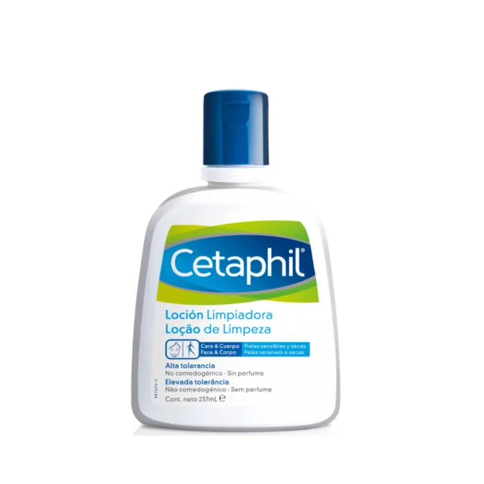 CETAPHIL CETAPHIL Cleansing Lotion 237 ml sanfte Reinigungslotion für Gesicht und Körper Bodylotion