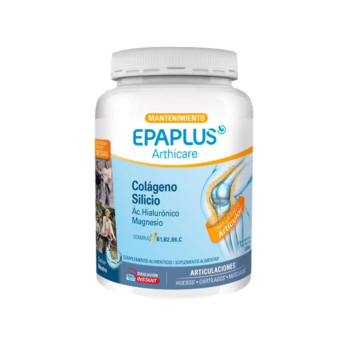 Epaplus Kollagen, Silizium, Hyaluronsäure und Magnesium, neutraler Geschmack