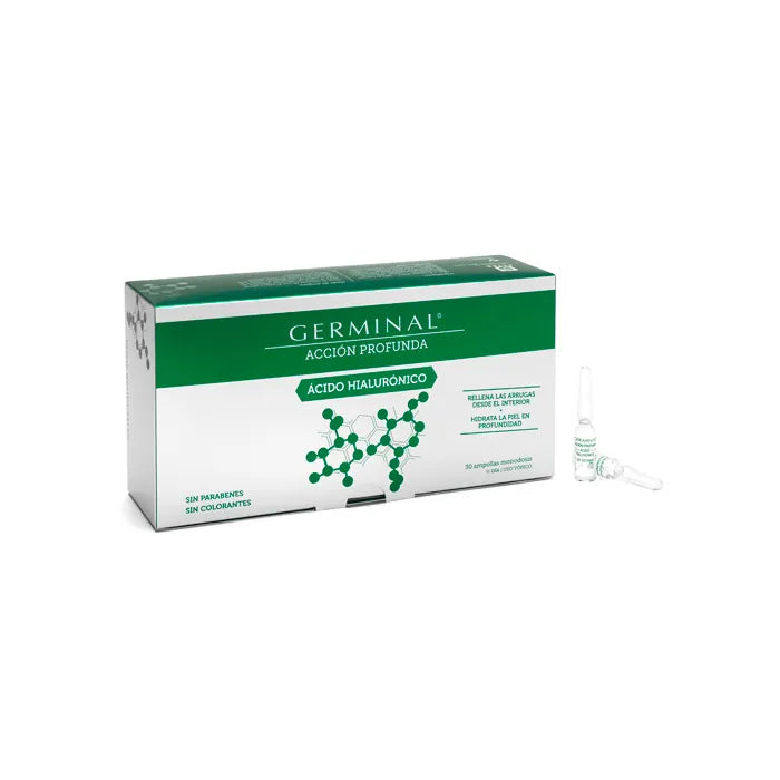 GERMINAL GERMINAL Deep Action Hyaluronsäure 30 Ampullen Gesichtspflege Kosmetik