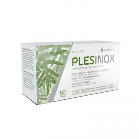 ASACPHARMA ASACPHARMA Plesinox 3 A 60 Kapseln Nahrungsergänzungsmittel Kosmetik