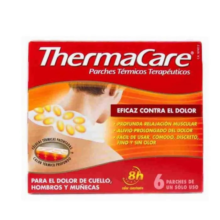 THERMACARE THERMACARE Thermal Patches Therapeutic für Nacken, Schultern und Rücken 6 Stück Kosmetik