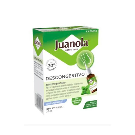 JUANOLA Decongestant Nasenspray 20 ml Kosmetik
