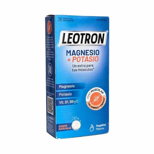 LEOTRON Vitality Magnesium+ Kalium Brausetabletten 36 Stück Kosmetik