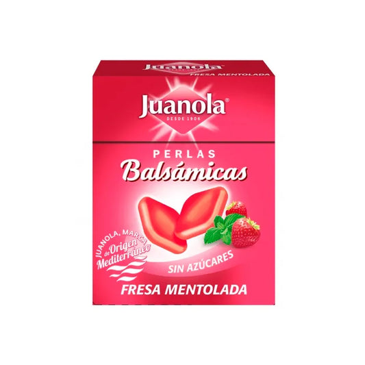 JUANOLA Erdbeer Menthol Balsamico Perlen 25 g Kosmetikpflege