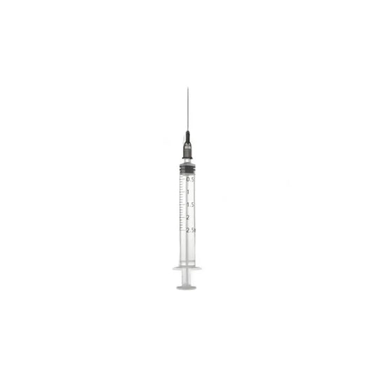 ICO Spritze mit Nadel 0,7x30 mm 2,5 ml G22 für kosmetische Anwendungen Kosmetik