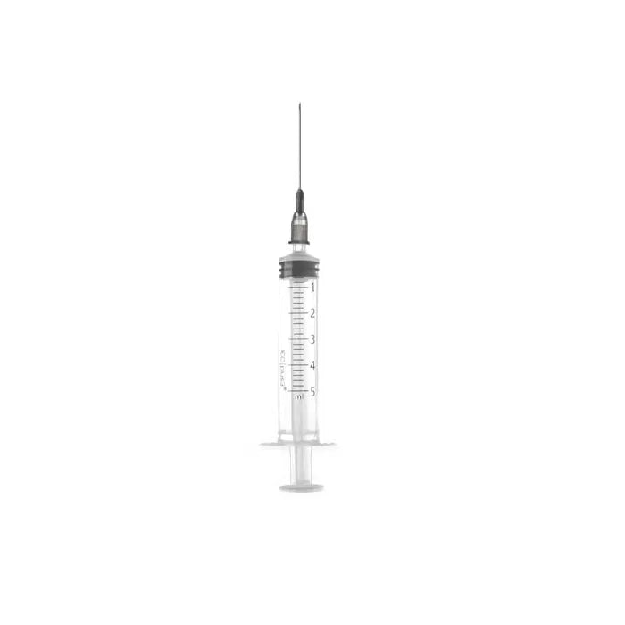 ICO ICO Spritze mit Nadel 0,7x30 mm 5 ml G22 1 3/16 für kosmetische Anwendungen Kosmetik