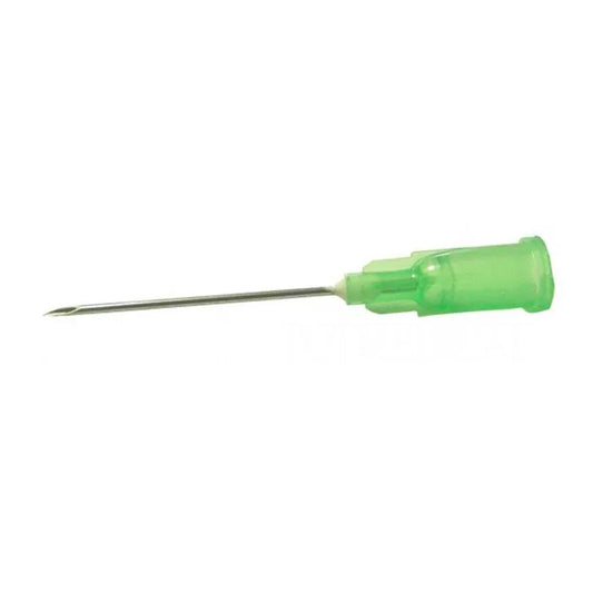 ICO Luer-Nadel 0,8 x 25 mm Grün G21 für kosmetische Anwendungen Kosmetik
