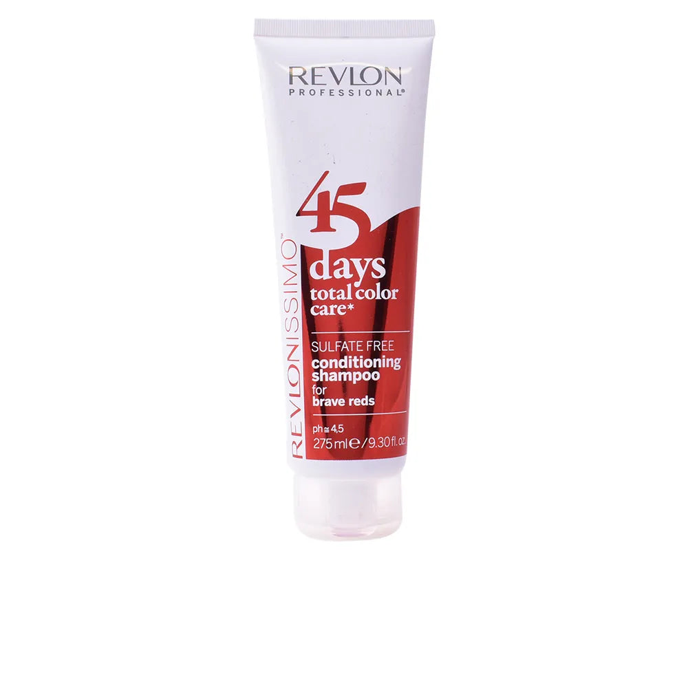 REVLON Revlon Revlonissimo 45 Days Conditioning Shampoo Brave Reds 275 ml
