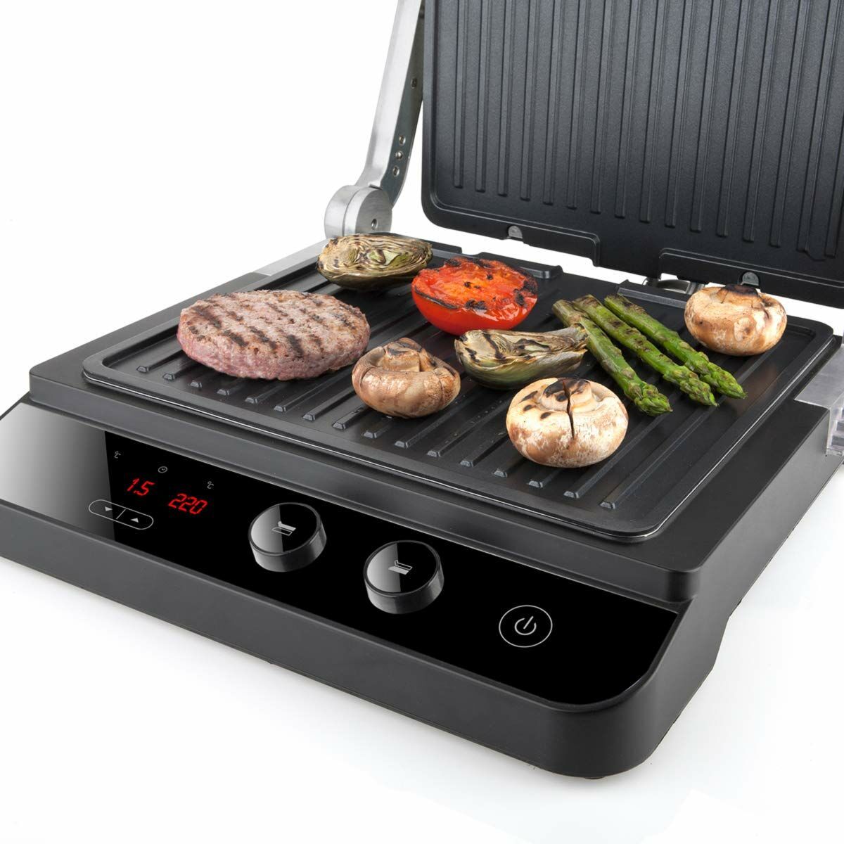 Black & Decker Elektrogrill Black & Decker Bxgr2000E Schwarz 2000 W