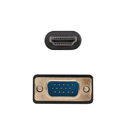 Nanocable Vga Kabel Nanocable 10.15.4602 Schwarz 1,8 M