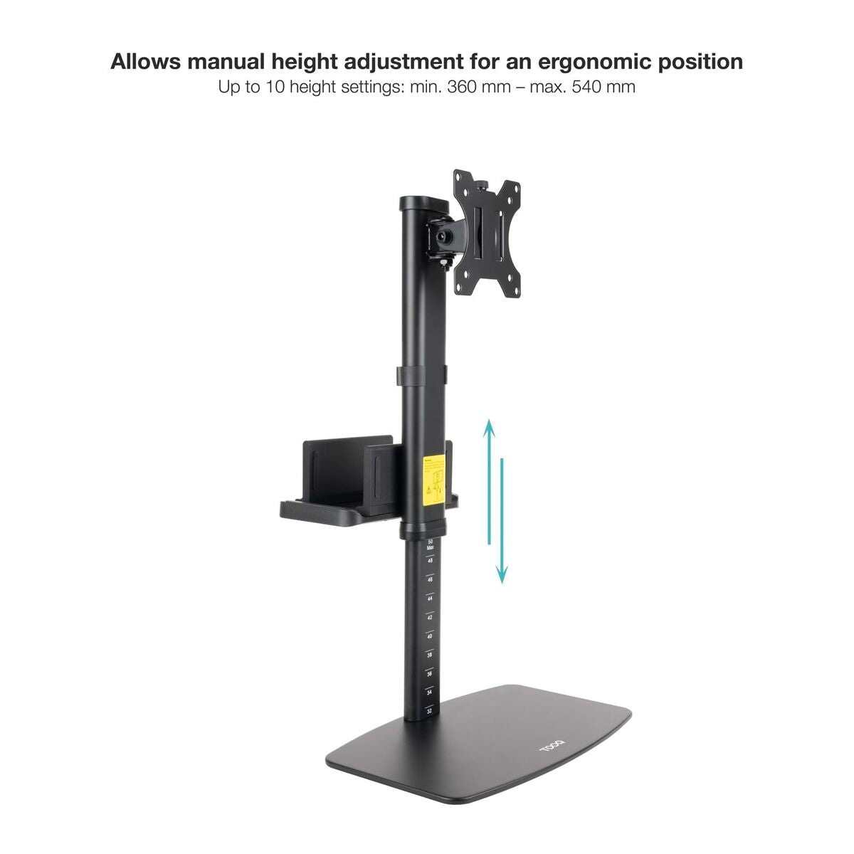 Tooq Monitor Tooq Db1128Tn-B 17&quot;