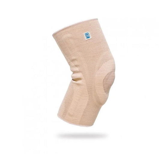 PRIM Elastische Knieschiene mit Silikonpolster und Seitenstabilisatoren T.S Kosmetik