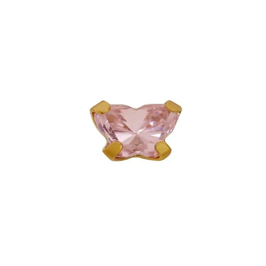 PRIM Inverness 896-10 Rosa Schmetterlingsohrringe