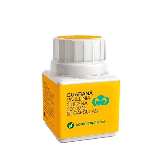 BOTÁNICAPHARMA Guarana Kapseln 60 Stück Nahrungsergänzungsmittel Kosmetik