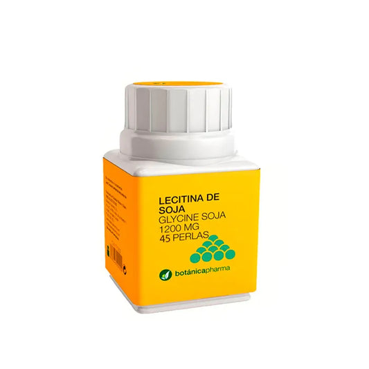 BOTÁNICAPHARMA Soja-Lecithin 1200 mg 45 Perlen Nahrungsergänzung Kosmetik