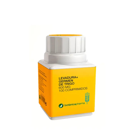 BOTÁNICA NUTRIENTS Hefe und Weizenkeime 100 Tabletten Nahrungsergänzung Kosmetik