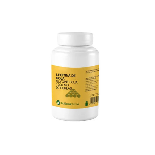 BOTÁNICAPHARMA Soja-Lecithin 1200 mg 90 Perlen Nahrungsergänzung Kosmetik