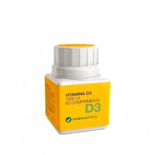 BOTÁNICAPHARMA Vitamin D3 Tabletten 60 Stück Nahrungsergänzung Kosmetik