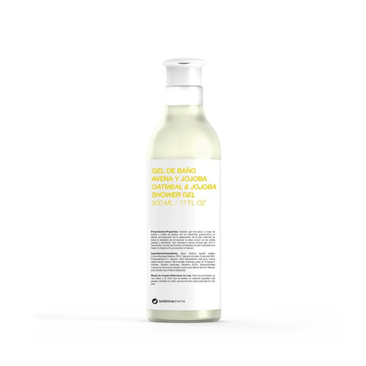 BOTÁNICAPHARMA Haferflocken Jojoba Badegel 500 ml Kosmetik