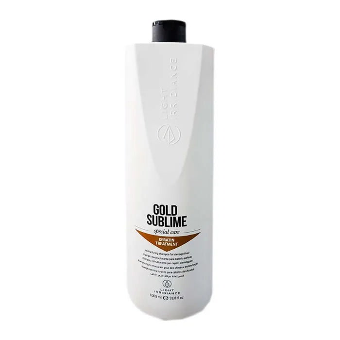 LIGHT IRRIDIANCE LIGHT IRRIDIANCE Gold Sublime Keratin Treatment Shampoo 1000 ml
