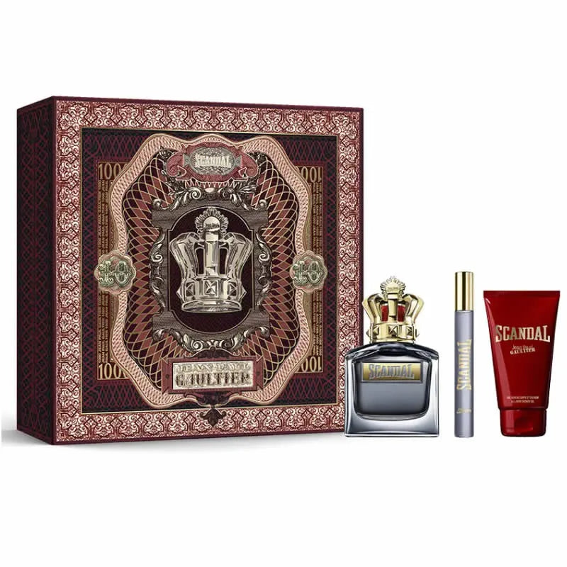 Jean Paul Gaultier Scandal For Him Eau De Toilette Spray 100ml Set 3 Artikel