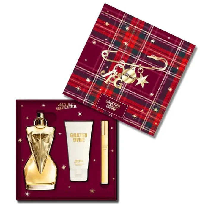 JEAN PAUL GAULTIER Jean Paul Gaultier Divine Eau de Parfum Spray 100 ml Set 3 Artikel Parfüm