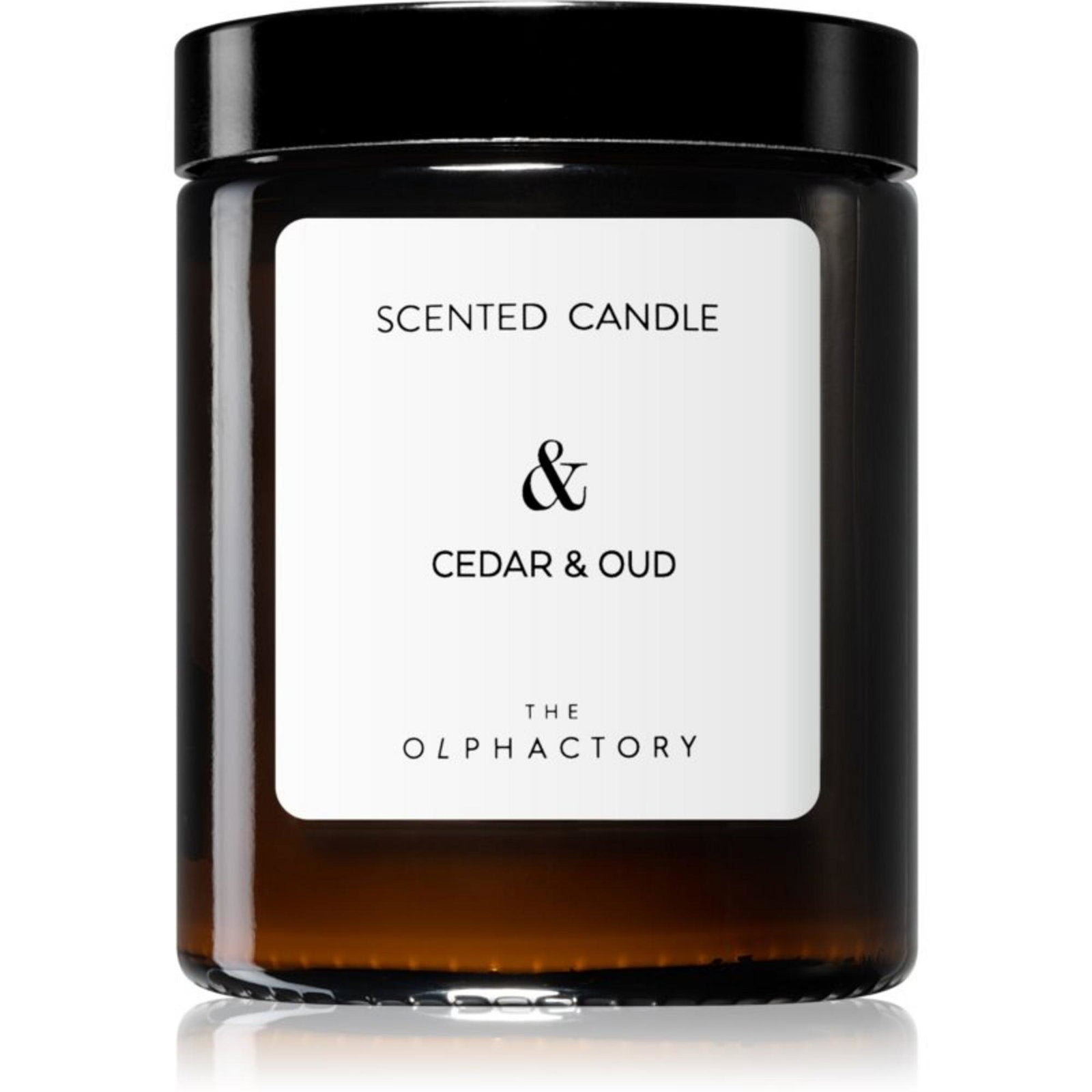 The Olphactory The Olphactory, Cedar & Oud, Holzig, Duftkerze, 135 g Regular