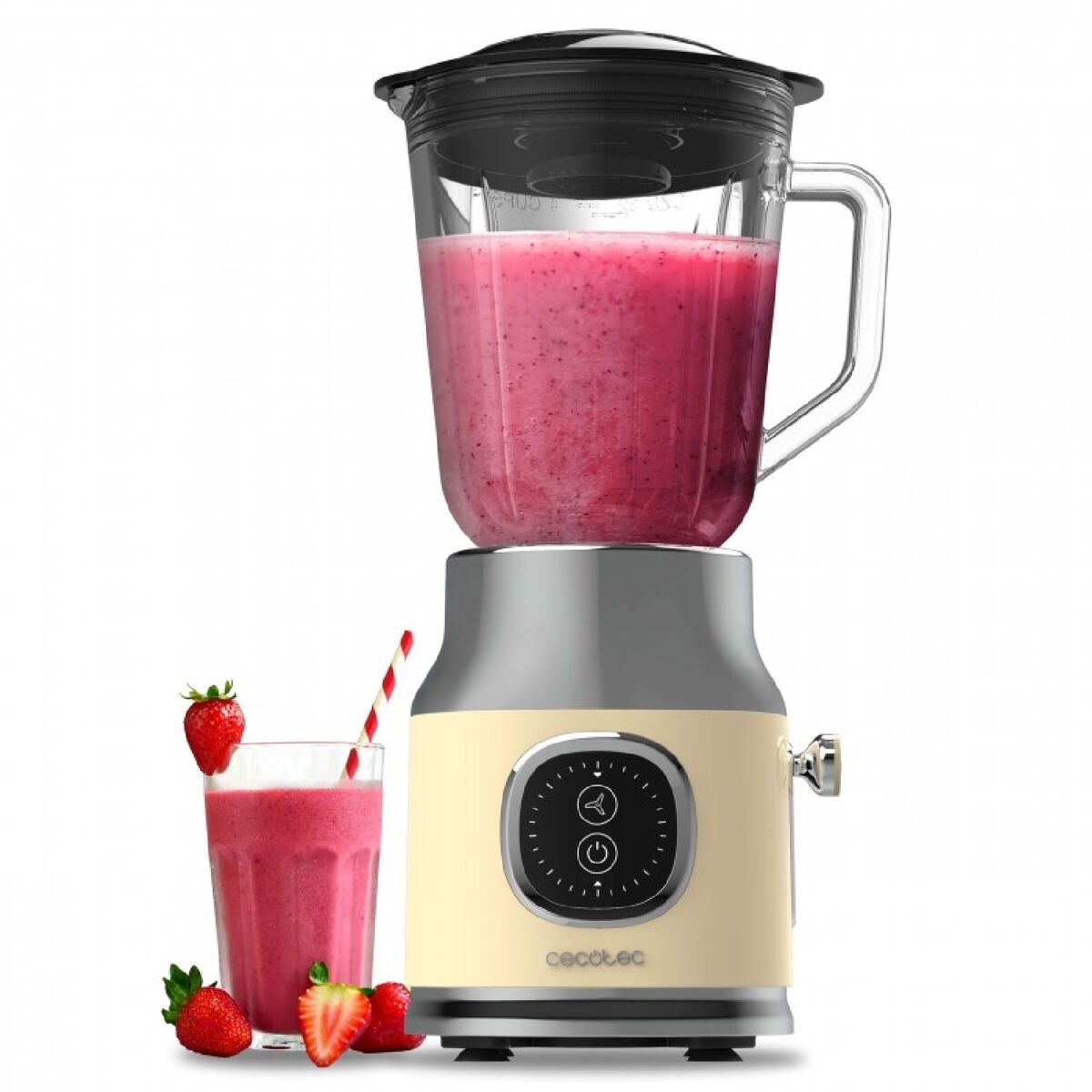 Cecotec Standmixer Cecotec Retrotwist Yellow 500 W Gelb 1 L