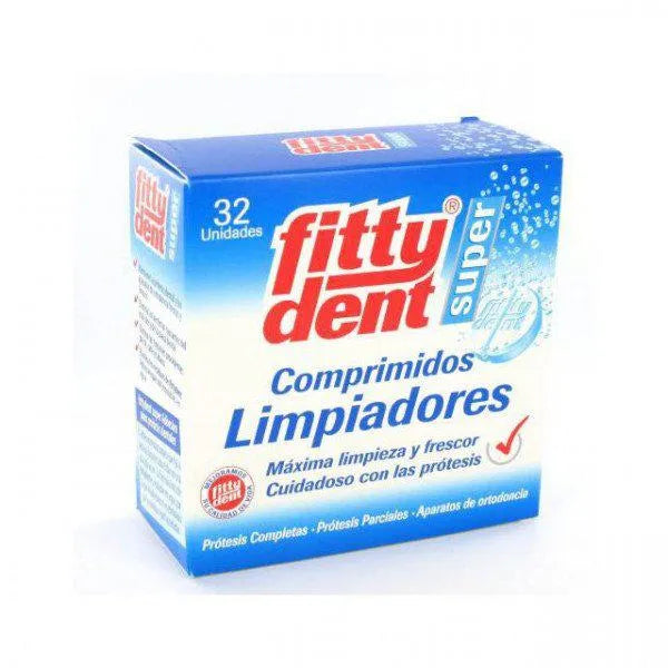 FITTYDENT FITTYDENT Comprimidos Limpiadores Reinigungstabletten für Zahnersatz Kosmetik