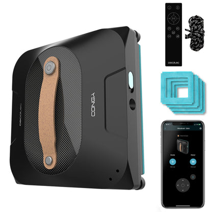 Cecotec Fensterreiniger Windroid 1390 Double Spray 72 W Mit Fernbedienung Und App