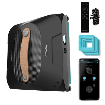 Cecotec Fensterreiniger Windroid 1390 Double Spray 72 W Mit Fernbedienung Und App