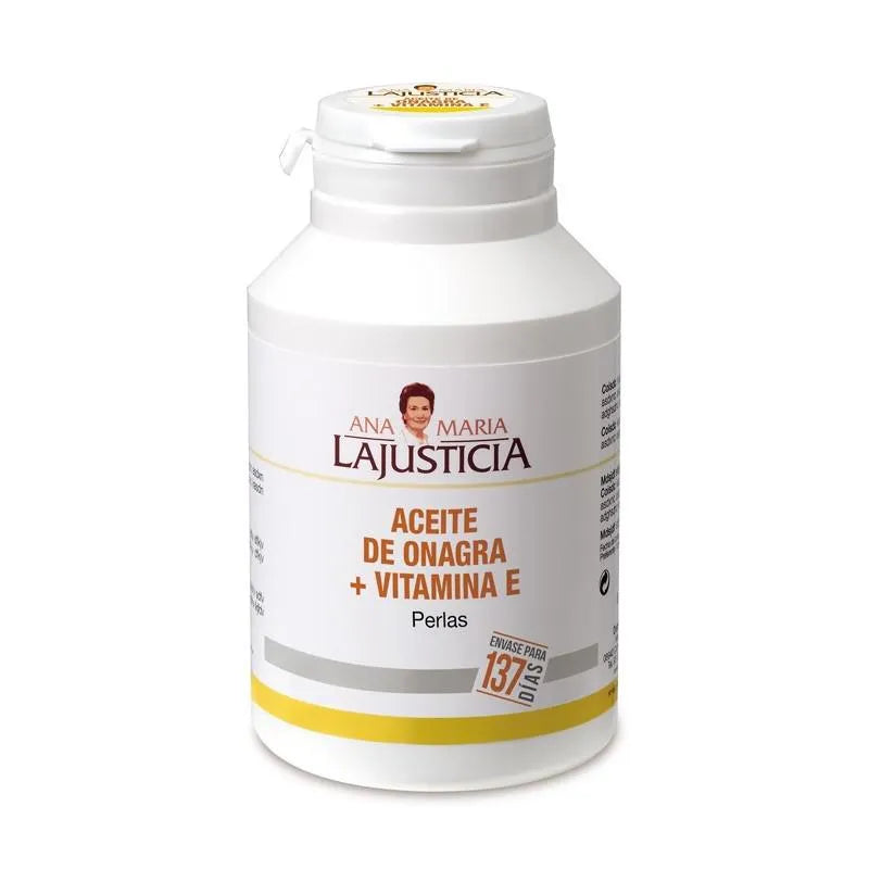 ANA MARÍA LAJUSTICIA ANA MARÍA LAJUSTICIA Nachtkerzenöl Vitamin E 275 Perlen Nahrungsergänzung Kosmetik