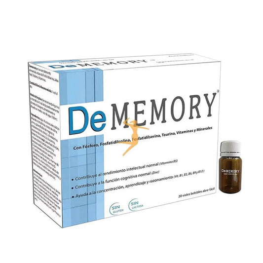 DEMEMORY 20 Fläschchen je 10 ml Kosmetiklösung