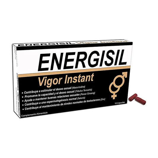 ENERGISIL Vigor Instant 10 Kapseln Nahrungsergänzung Kosmetik