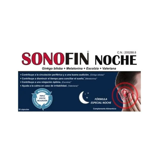 PHARMA OTC Sonofin Nacht 30 Kapseln Nahrungsergänzungsmittel Kosmetik