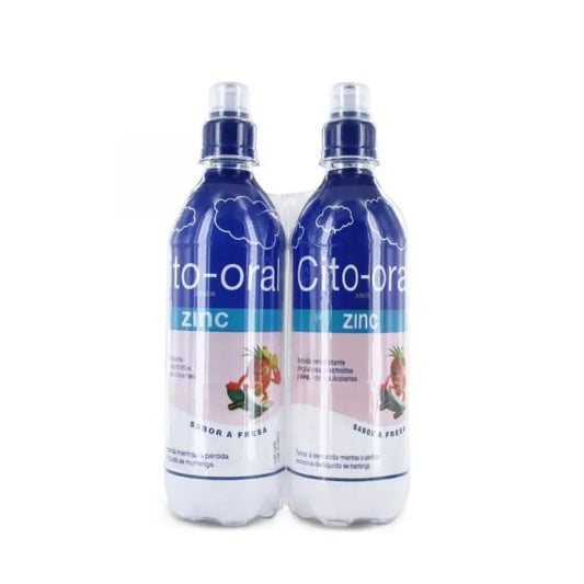CITO-ORAL Ern Cito Oral Junior Zink Erdbeere 2X 500 ml Kosmetik
