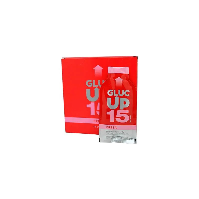 GLUC UP GLUC UP Gluc Up 15 Fresa 10 Sticks Kosmetikprodukt
