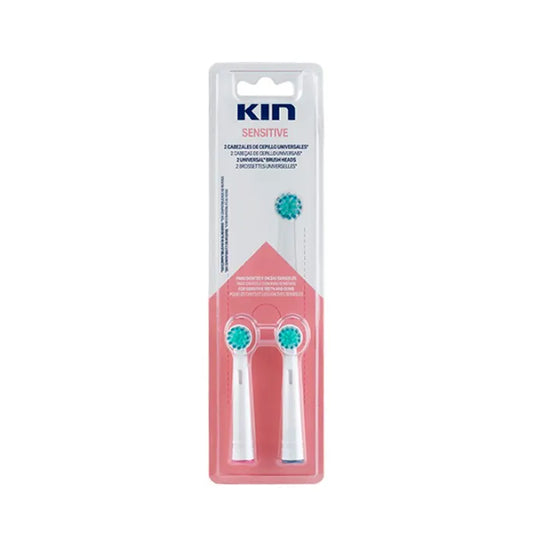 KIN Electric Brush Sensitive Ersatzbürsten 2 Stück Kosmetik